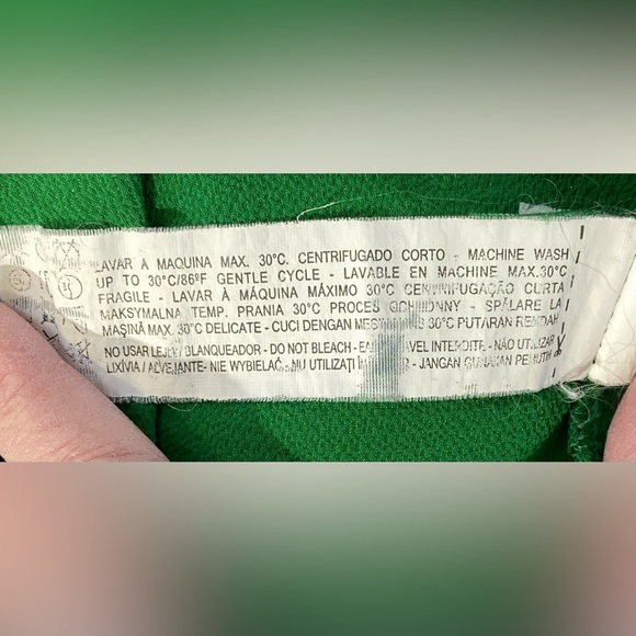 Zara XS (oversized) green trousers - Picture 11 of 12